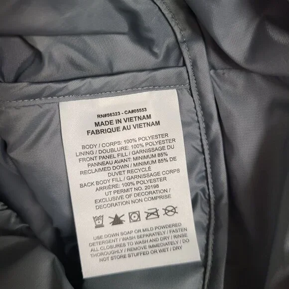 Nike Therma-Fit ADV Repel Down Running Vest FB7542-084 Size M Gray